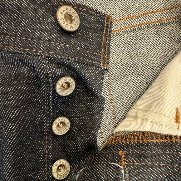 Naked And Famous "Weird Guy" Stretch Selvedge Denim Jeans (Size 29) - Picture 5 of 8